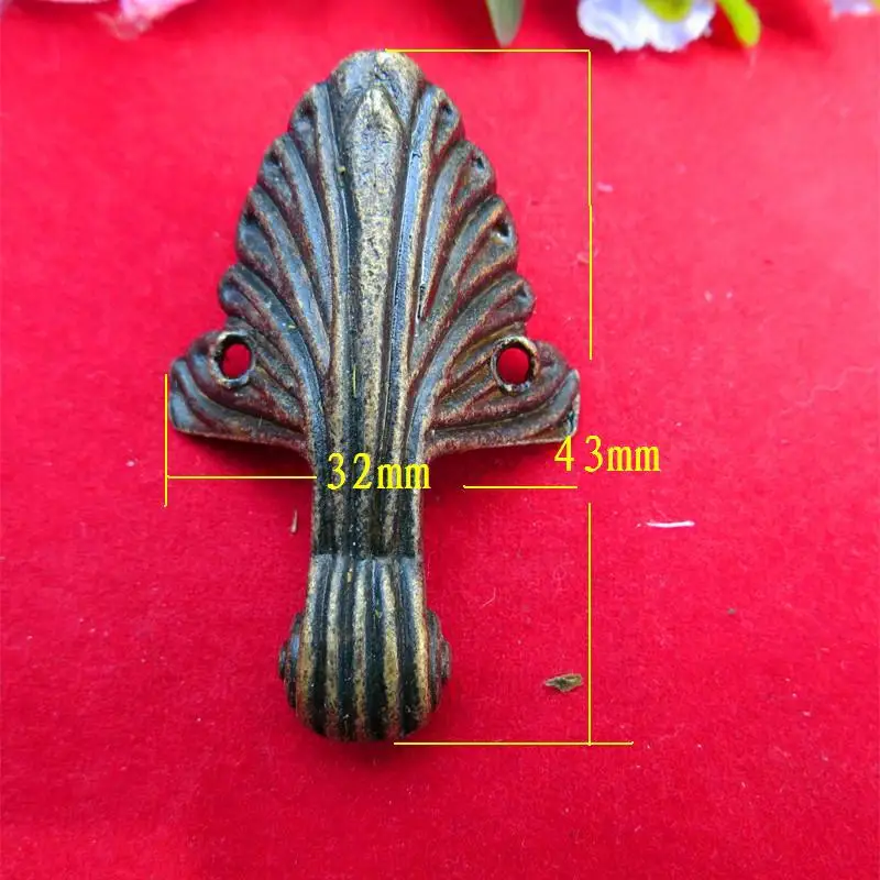 

Vintage Iron Claw Bronze Small Furniture Animal Paw Feet 9g Decoration 43*32mm
