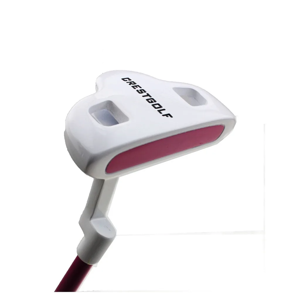 Crestgolf 1 قطعة الاطفال مضرب الغولف نادي صغار الفتيات تسكع مع المطاط رئيس والزنك والسبائك رمح نوادي الوردي