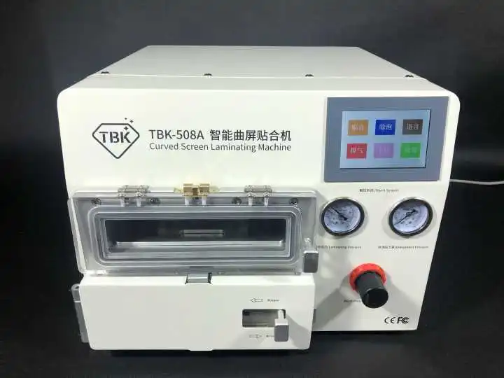  2019 New TBK-508A Curved Screen Laminating and Debubble Machine LCD Edge Laminating Machines For sa
