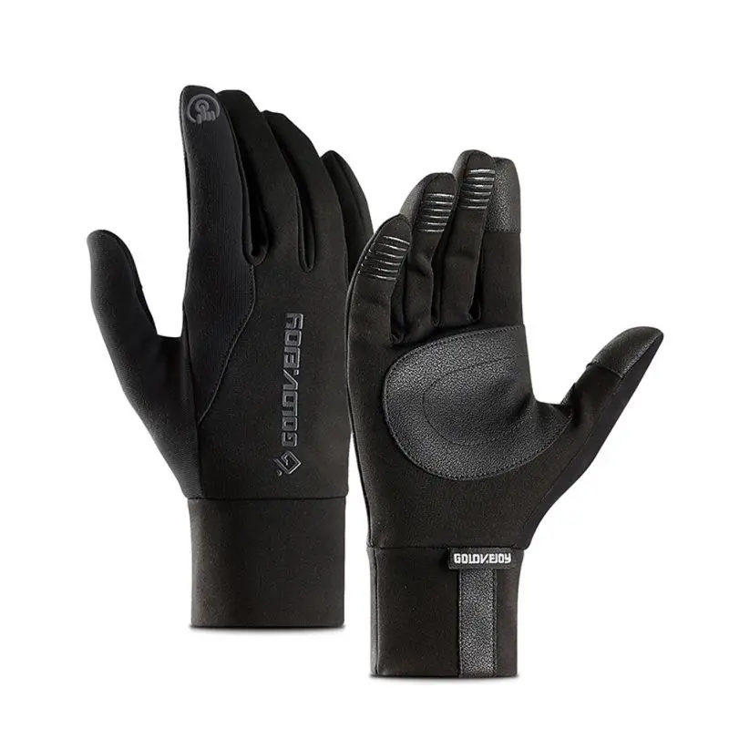 Зимний сенсорный экран Ветрозащитный Водонепроницаемый теплый дышащий полный палец перчатки одежда для холодной погоды езда на велосипеде Лыжный Спорт Перчатки