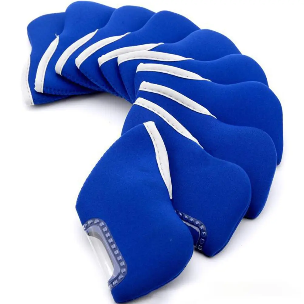 HobbyLane 10pcs Per Set Golf Clubs Iron Pole Head Hat Sleeves Diving Material Golf Rod Head Protective Cover Golf Accessories HobbyLane 10pcs Per Set Golf Clubs Iron Pole Head Hat Sleeves Diving Material Golf Rod Head Protective Cover Golf Accessories