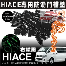 Противоскользящий коврик ворота Слот коврик для хранения внутренняя защитная накладка Пыль для HIACE 2000