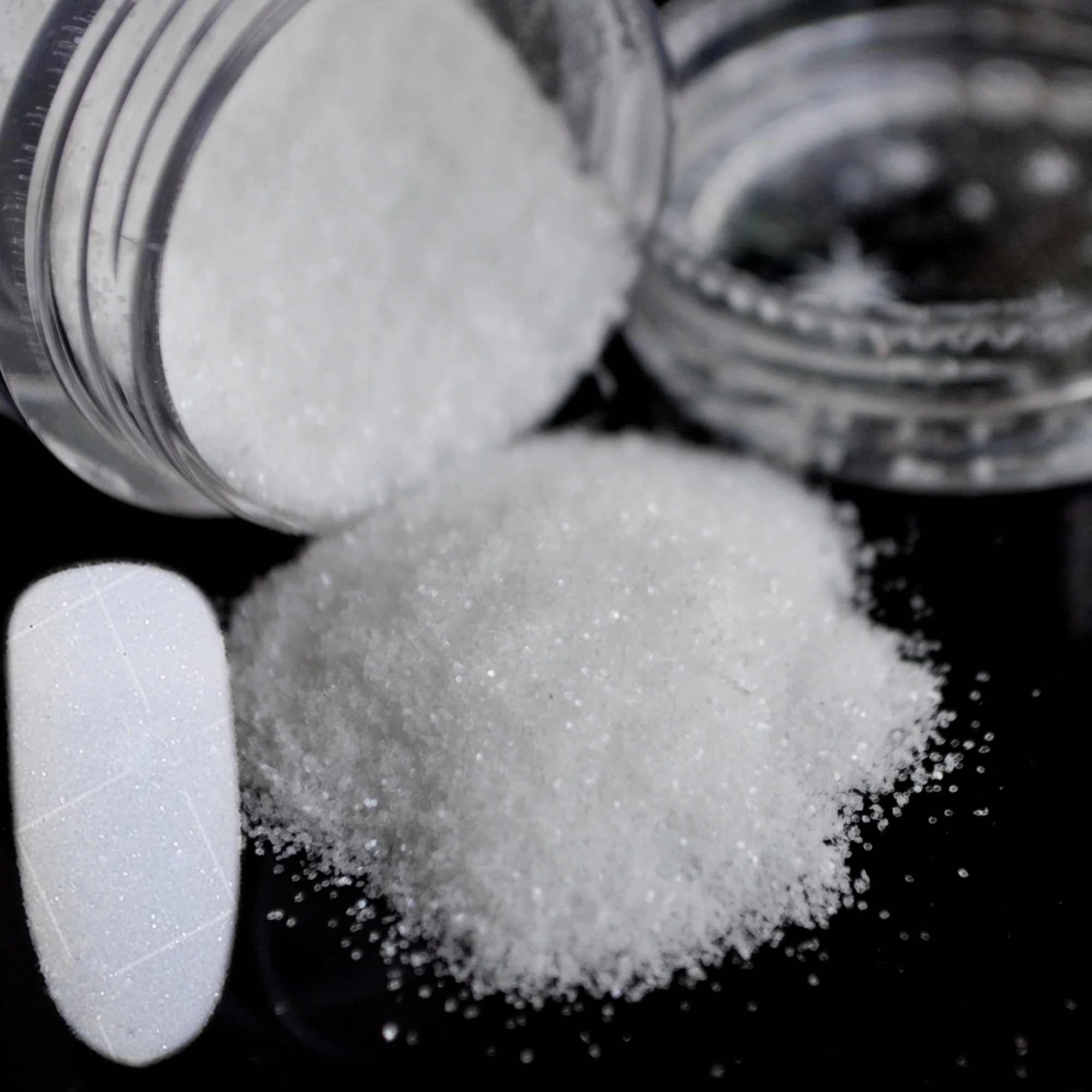 

Clear White Snow White Nail Glitter Powder Shining Sugar Nail Glitter Dust Powder Nail Art Decorations