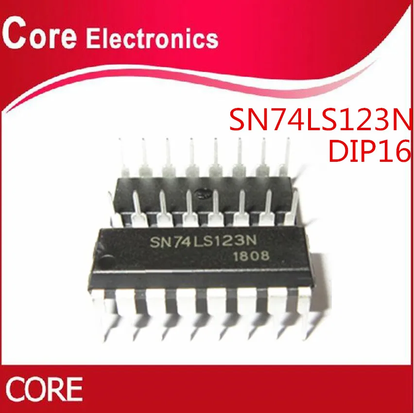 100PCS/LOT SN74LS123N HD74LS123P 74LS123 DIP NewIntegrated Circuits
