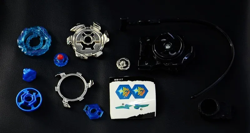 OMoToys Beyblades 4D набор Blitz Striker Unicorno BB117 с пусковым устройством для пульсации|Волчки| |