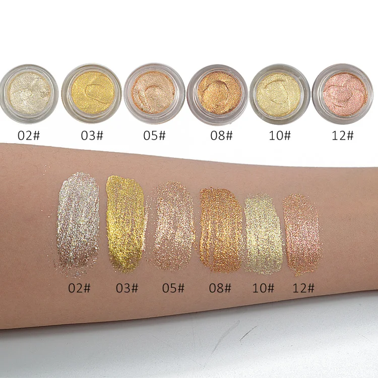 LOVE ALPHA 16 Colors Eye Shadow Professional Eyes Makeup Glitter Single Color Eyeshadow Gel Party Brand Cosmetics Flash Powder (26)