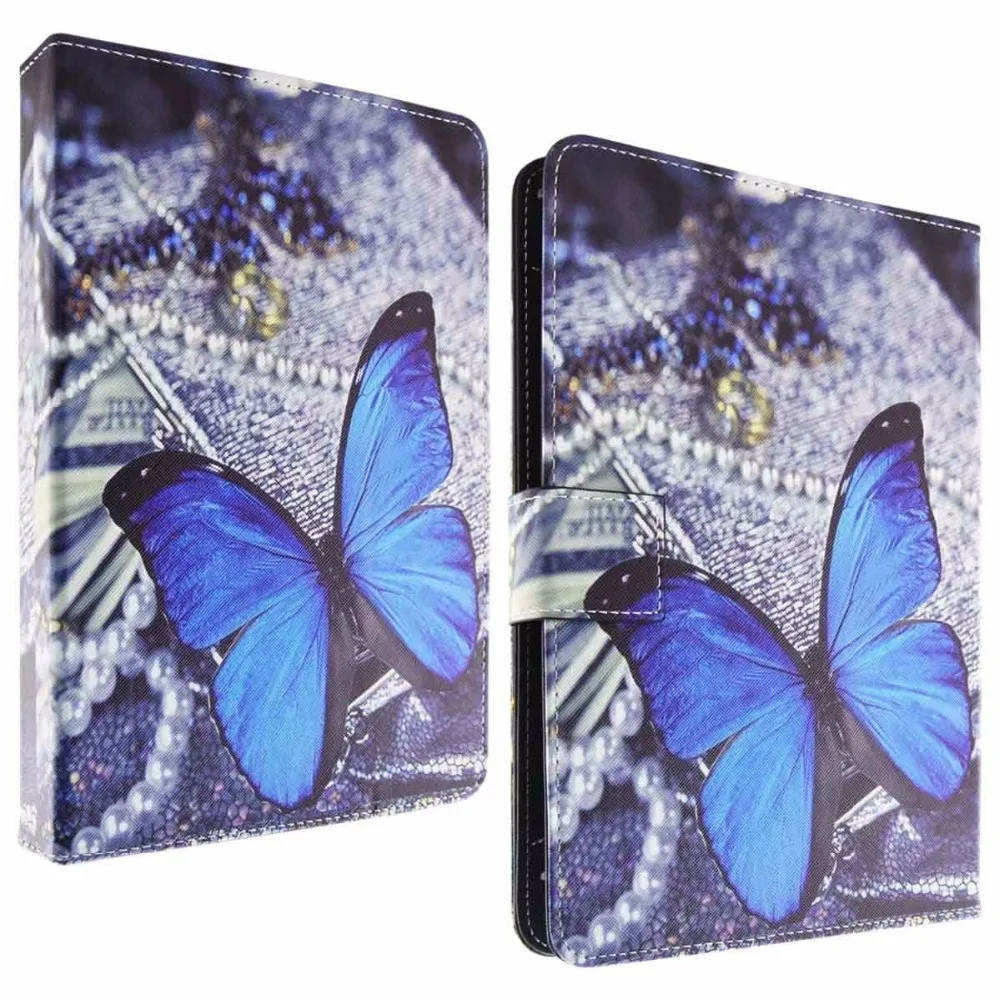 

Universal 9.7 inch 10 inch tablet PC conch flower leather case 10.1 inch table magnetic Stand flip Cover case