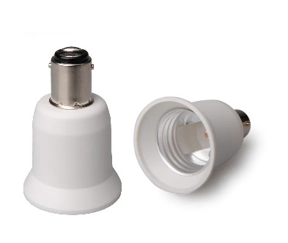 4pcs BA15D to E26/e27 adapter, ba15d to e26/e27 light socket adapter