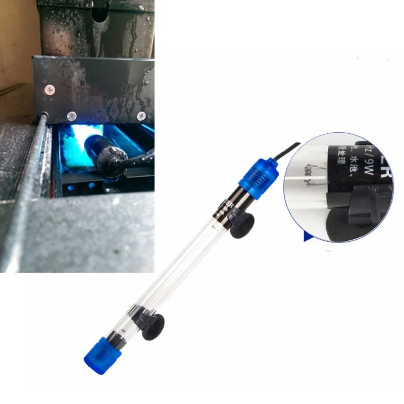 Aquarium Fish Short Type Uv Lamp 5/7/9w Ultraviolet Sterilizing Light For Filter Tank - Filters & Accessories - AliExpress