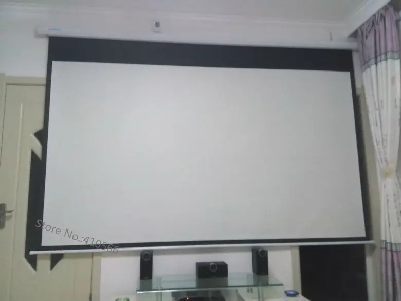 120 Inch 16 to 9 motorized screen pic 16
