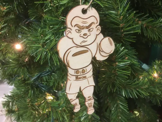 

Boxer 1 Personalized Christmas Ornament Personalized Christmas Ornament