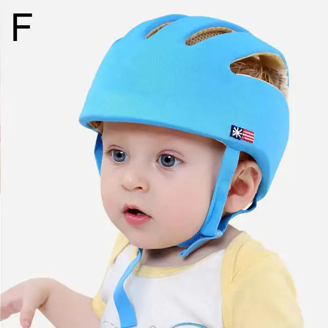 New Adjustable Baby Safety Cap Anti collision Protective Hat Learn To Walk Helmet Boys GirlSoft