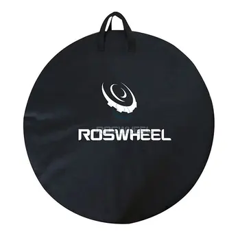

ROSWHEEL Bicycle Single Wheel Storage Bag 73CM Carrying Bags Cycling Road MTB Bike Travel Tire Carrier Casing Pannier 18277