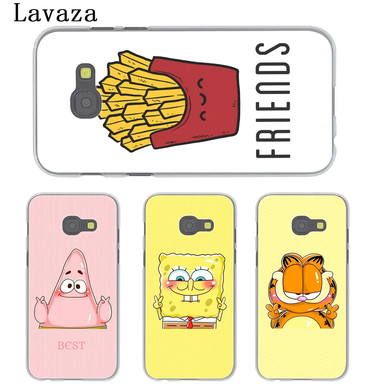 Твердый чехол для телефона Lavaza Best Friends Girl Samsung Galaxy J8 J7 Duo J6 J5 J4 Plus 2018 2017 2016 2015 J2 J3 Prime EU