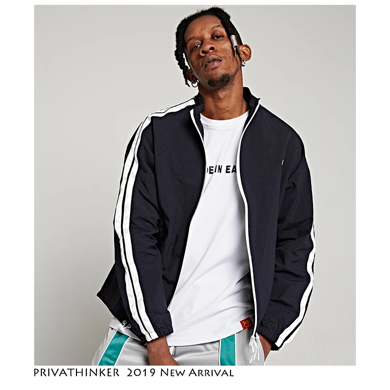 Privathinker Men Streetwear Bomber Jacket 2019 Mens Hip Hop Windbreaker Jacket Male Harajuku Funny Spring Jackets And Coats Privathinker Men Streetwear Bomber Jacket 2019 Mens Hip Hop Windbreaker Jacket Male Harajuku Funny Spring Jackets And Coats