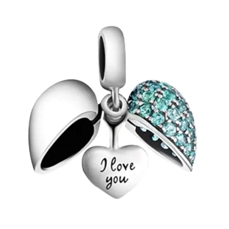 

Women Bracelet Necklace Cubic Zirconia Rhinestones Heart Pendant DIY Bangle Neck Chain Simple Elegant Design Lady Jewelry Gifts