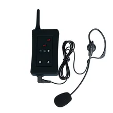 Vnetphone FBIM Referee Headset BT Intercom 1200M Wireless Bluetooth Interphone Full Duplex Walkie Talkie For Judges Directors