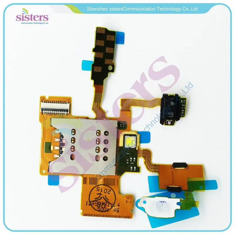 SONY0126   sim card reader holder  sim flex cable,for Sony ST18 ST18I(3)