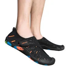 CHAMSGEND/пара быстросохнущих пляжных плавательных туфель на плоской подошве; Повседневная модная Нескользящая износостойкая пляжная обувь