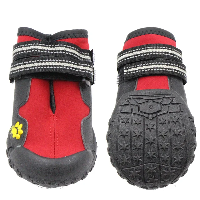 Waterproof Dog Shoes dog boots Breathable Paws Protector Anti Skid Dog