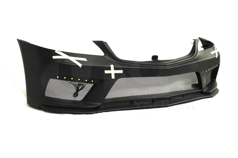 2007-2013 Mercedes Benz W221 S-Class  Black Series Style Front Bumper FRP (4)