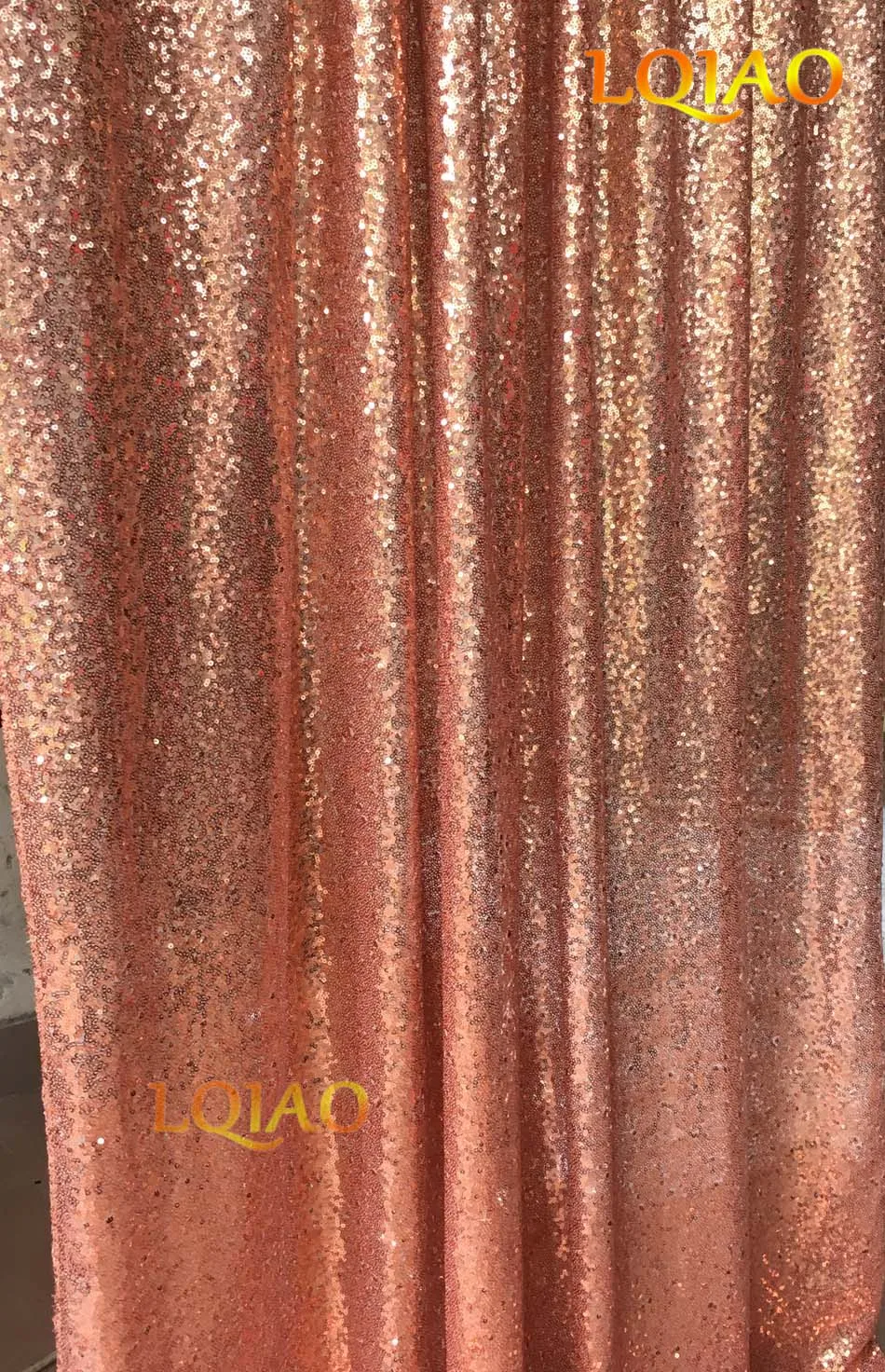 Rose Gold Sequin Backdrop-007