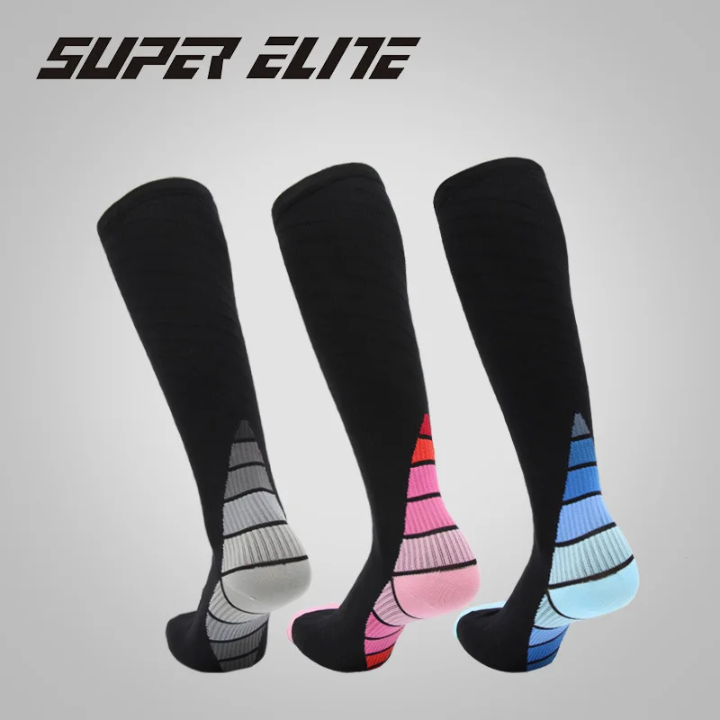

Running compression socks long-distance riding long stocks men and women marathon running socks compression socks