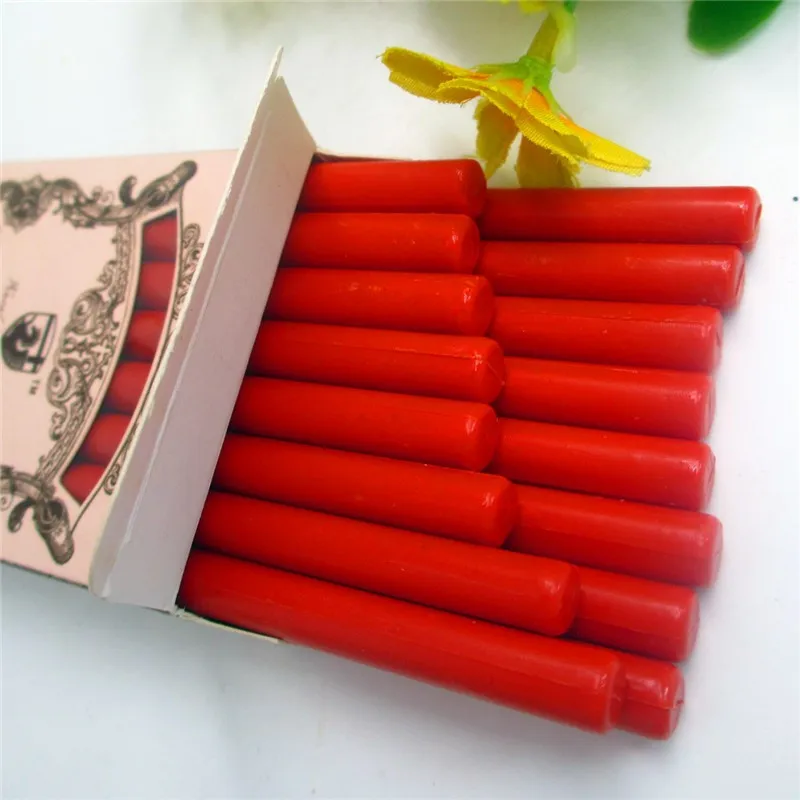 16pcs High Quality Mini Sealing Wax Stick Retro Seal Stamp Vintage Wax Stick Sellado Sax palillo sello de la cera high quality