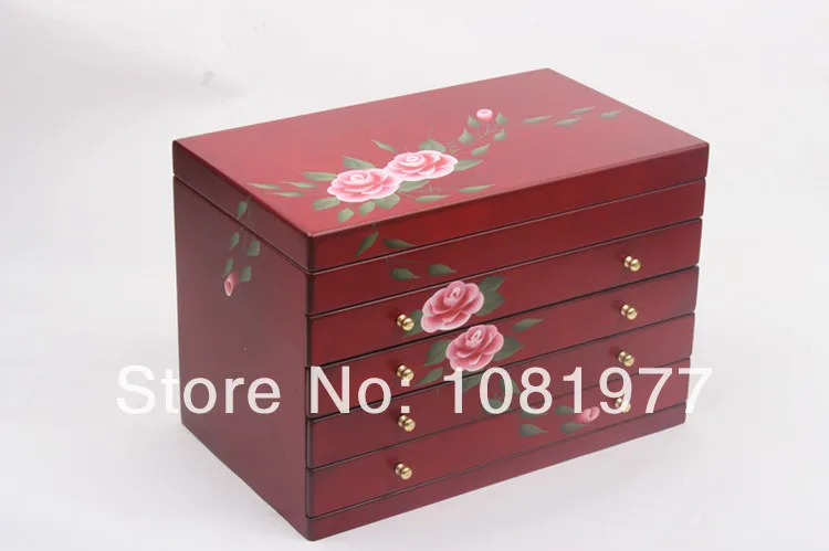 font b vintage b font Wood font b Jewelry b font Box font b jewelry