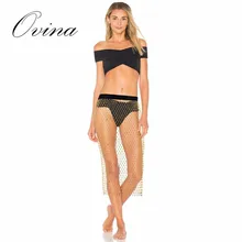 Новое поступление пикантные перспектива бисер Вечерние середины икры вечерние модные юбки для женщин