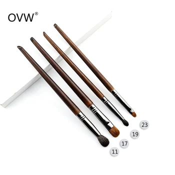

OVW 4 pcs Eyeshadow Brush kist dlya brovey Natural Goat Hair Blending Crease Unicorn Makeup Brushes Set Cosmetic Tools