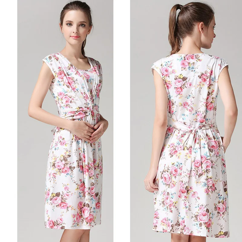 Summer Maternity Clothes Beach Dresses 2