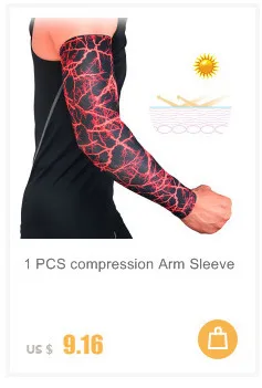 Рукав для велоспорта камуфляж Защита руки гетры для мужчин женщин защитный Бег сжатия рукава для Защита от Солнца защиты