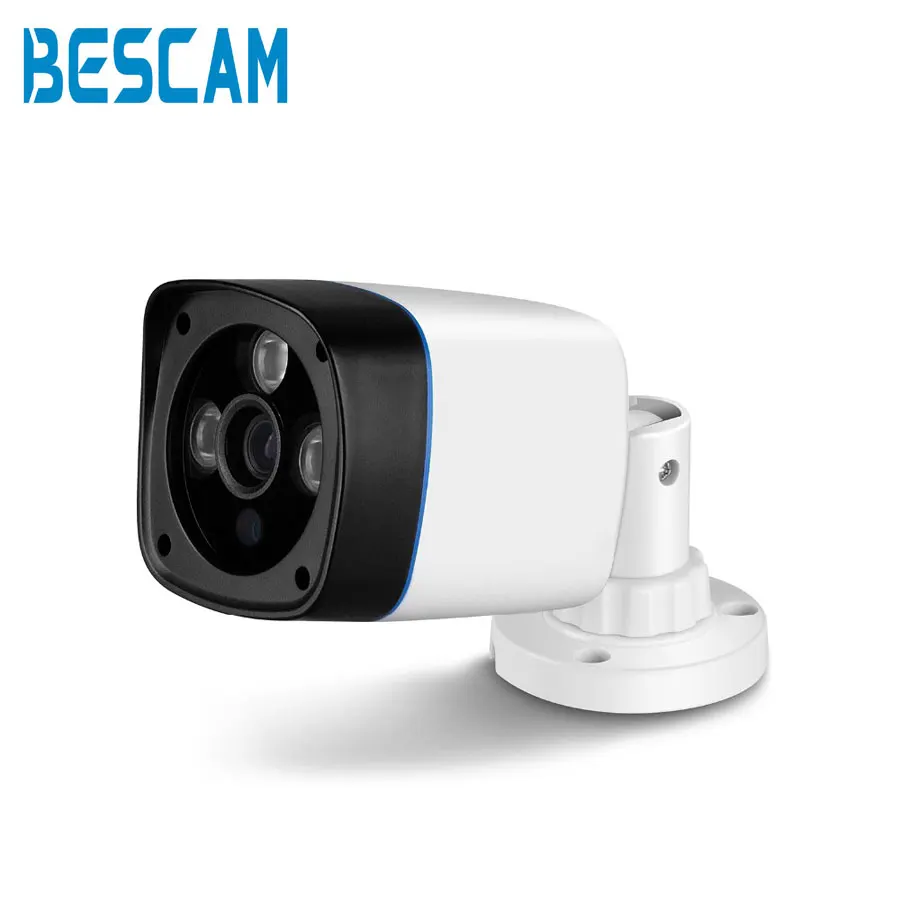 Low Illumination 1080p HD Megapixel ONVIF H.264 P2P Bullet HI3516C Waterproof 2MP Plastic Outdoor Surveillance IP Camera