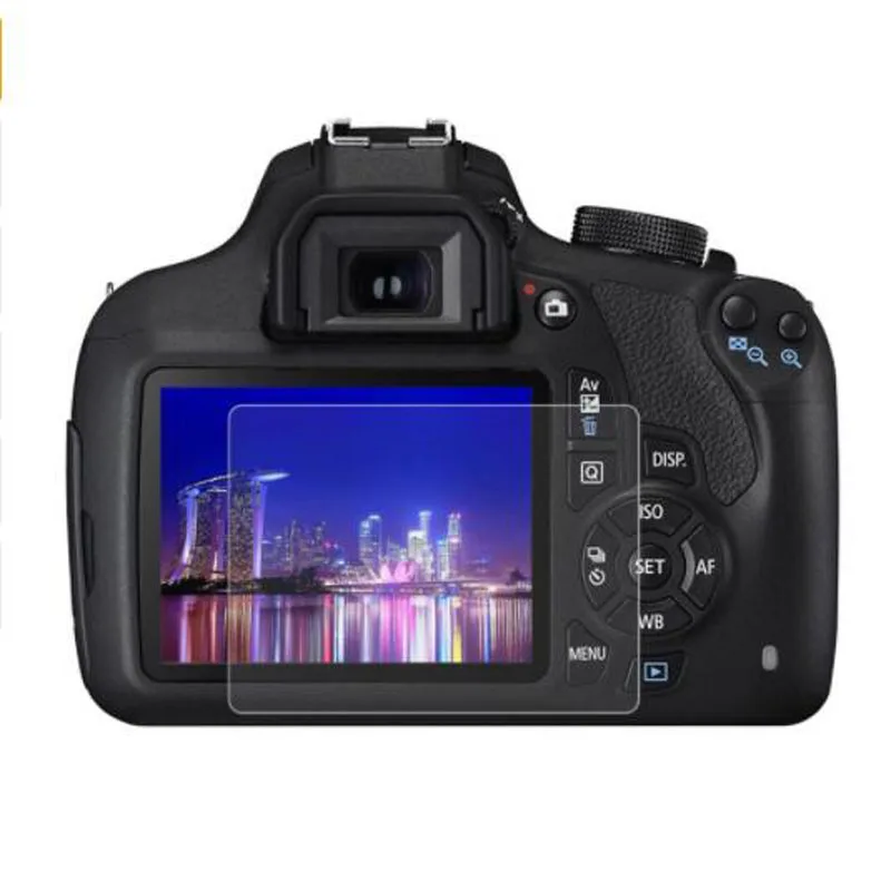 Закаленное стекло протектор для Canon 1200D 1300D 1500D 2000D Rebel T5 T6 T7 Kiss X70 X80 X90 Защитная