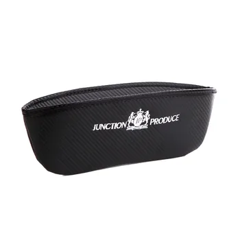 

Embroidery for JP Junction Produce VIP emblem Car carbon fiber style seat crevice storage bag for mercedes toyota accessories