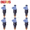 DEFUS 6X 0280150715 550cc Fuel Injector Nozzle Bico For BMW 3 E30 E36 5 E34 8 E31 7 E32 E38Z1 0 280 150 715 1734776 Flow Matched ► Photo 1/6