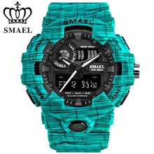 Лидирующий бренд Для мужчин армии G Стиль шок Для мужчин часы цифровой новые электронные спортивные часы Водонепроницаемый мужской часы светодиодный Relogio masculino