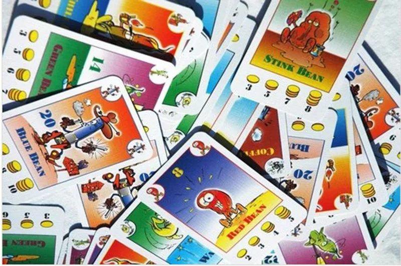 Bohnanza настольная игра новейшая версия для 2-7 игр карточная игра для детей отправить инструкции на английском