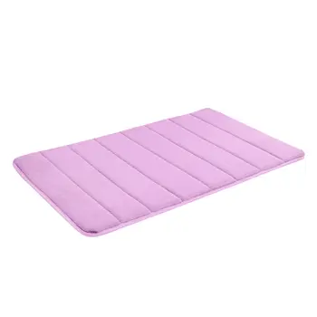 

Thickened Coral Carpet Super Soft Absorbent Doormat Anti-slip Bath Floor Door Carpet Bathroom Door Kitchen Rugs