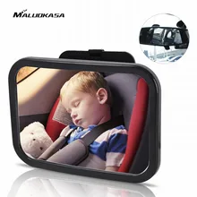 MALUOKASA Car Back Seat Baby Safety Mirror Adjustable Baby Rearview Infants Spiegel Rear Ward View Auto