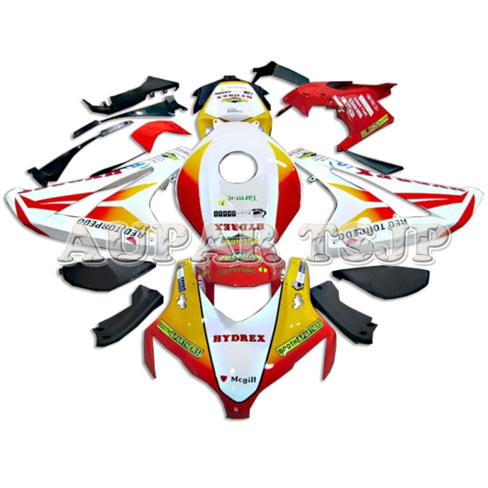Белый красный желтый капоты Подходит для Honda CBR1000RR 2008 2009 2010 2011 CBR 1000RR ABS Пластик