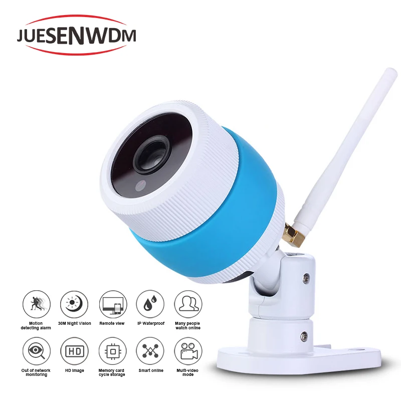 

JUESENWDM Wifi Camera Security Video Surveillance Wireless 1080P IP Camera Outdoor with IP66 Waterproof