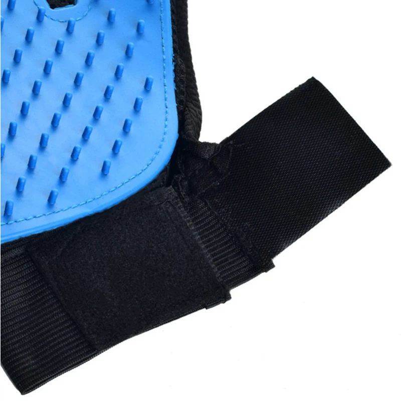 Pet Grooming Gloves Pet Hair Remover Gloves Dog Cat Hair Cleaning Gloves Silicone Pet Hair Removal Massage Supplies for Long Short Cat