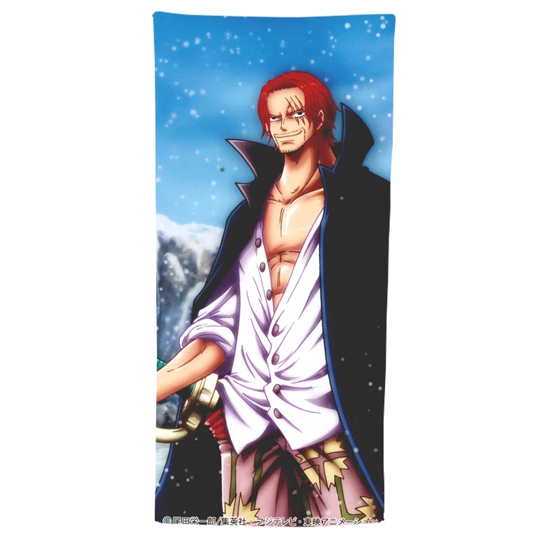 Anime Manga One Piece  Bath Towel  Beach Towel 001