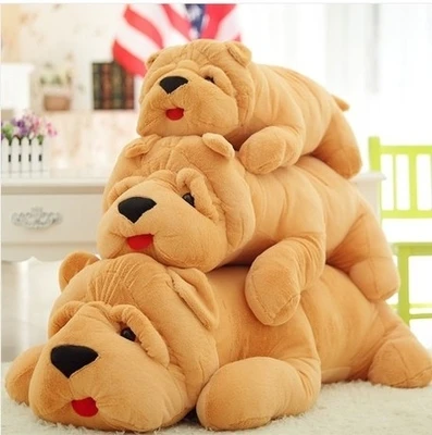 

Pernycess 1pcs 80cm Super cute plush toy doll cartoon pug lovers dolls