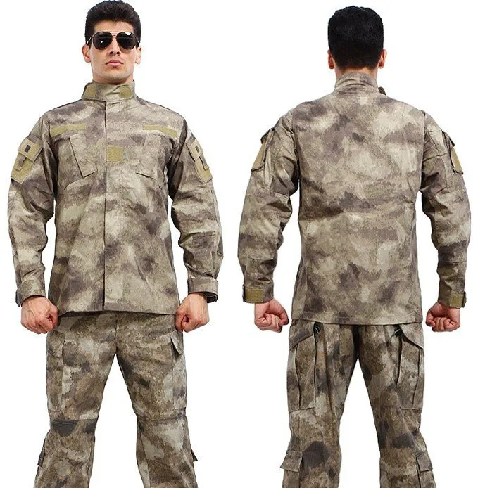 9 цветов Камуфляжный костюм наборы армейская Военная Униформа боевой камуфляжная форма для страйкбола костюм