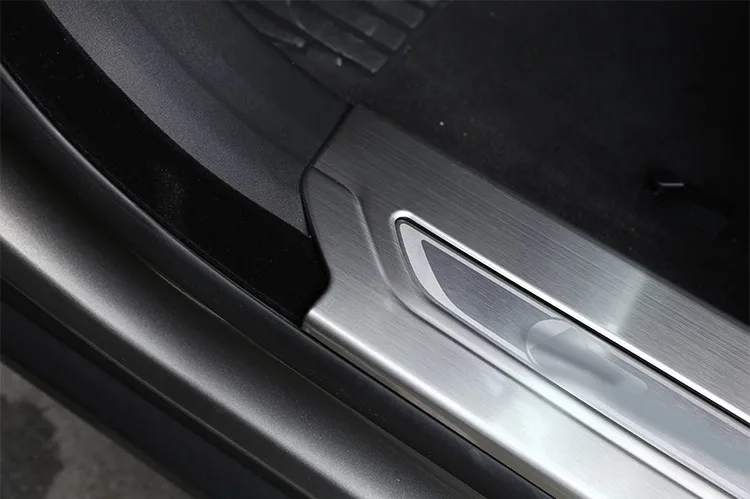 Для Range Rover Velar 304 Нержавеющая внутренняя Накладка порога двери Накладка автомобильные аксессуары 4 шт