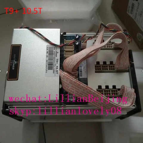 Б/у AntMiner T9+ PSU miner 16nm BTC Bitcoin майнинговая машина от битмайна T9 10,5 T плюс источник питания