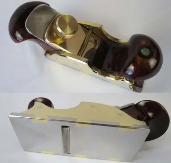 

Super Stainless Steel flat bottom brass planes 4 1/4",cutting width 1 3/16"
